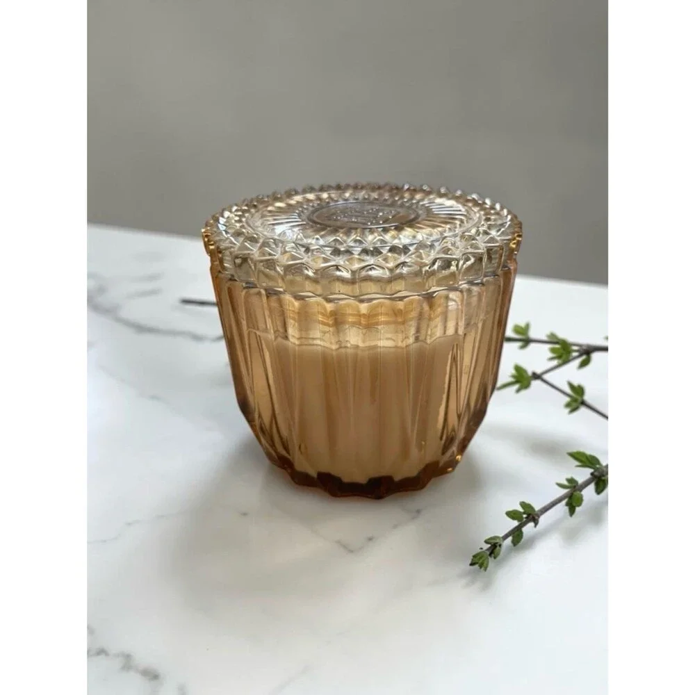 🆕 HomeWorx by Harry Slatkin Winter Woods Collectible Candle in Chestnut Woods